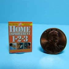 Dollhouse Miniature Detailed Replica Home Depot Home Improvements 1-2-3 B083