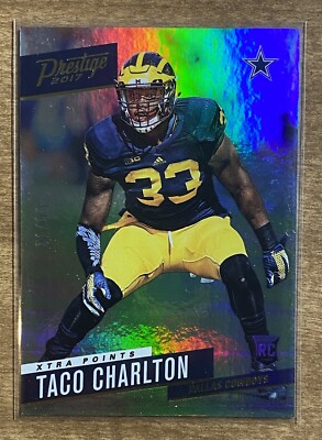 Taco Charlton 2017 Prestige Rookie XTra Points 31/50 - Cowboys