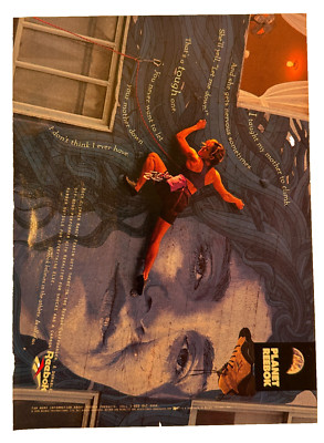 Vintage 1994 Planet Reebok Rock Climber Nancy Feagin Advertisement Print Ad
