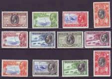 Cayman Islands 1935 SC 85-96 MH Set