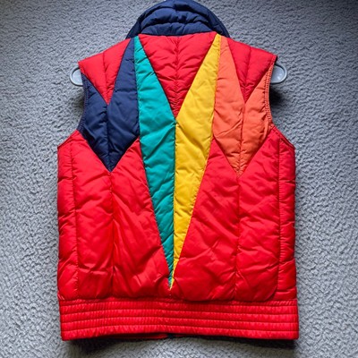 Mountain Goat By White Stag Down Puffer Vest Full Zip Youth Large