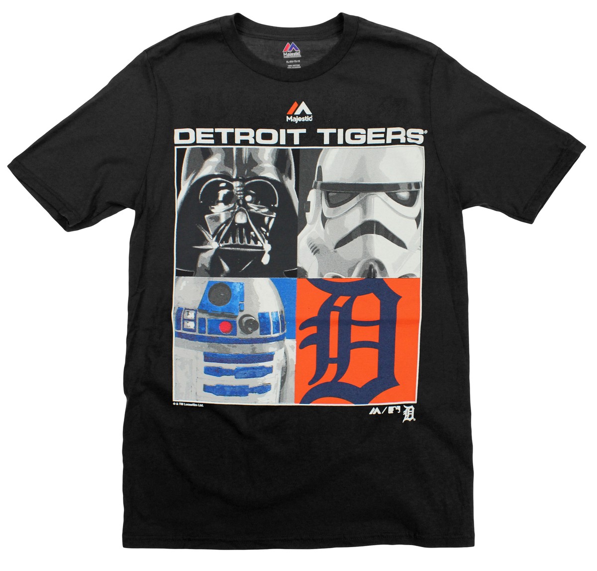 MLB Youth Detroit Tigers Star Wars Main Character T-Shirt
