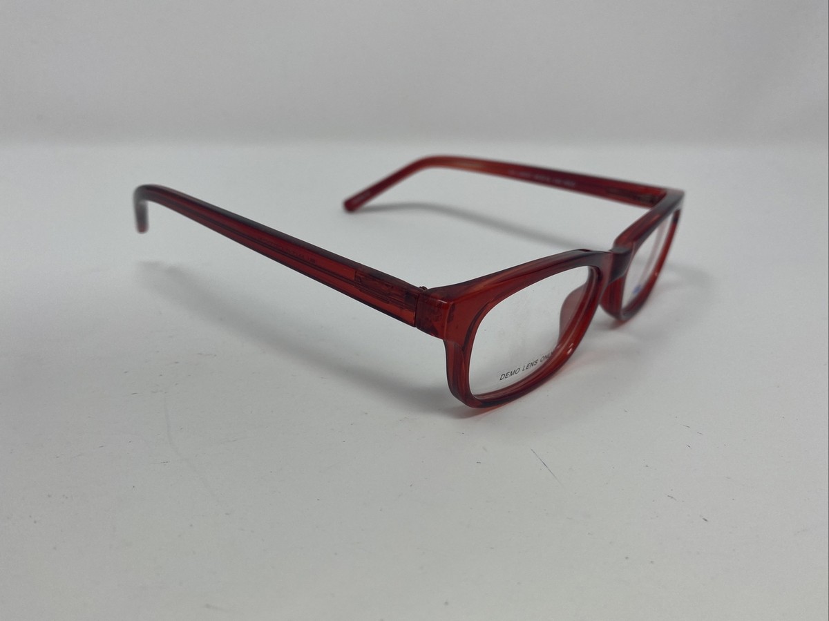 LANTIS OPTICAL EYEGLASSES FRAME CS L8027 RED 46/15/130 FULL