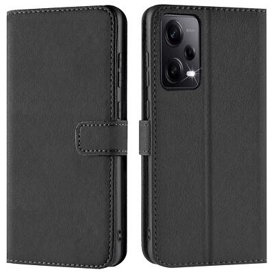Schutz Hülle für Xiaomi Redmi Note 12 5G Handy Klapp Tasche Book Cover Flip Case