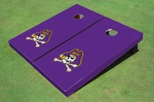 East Carolina University Purple Matching Solid Cornhole Boards