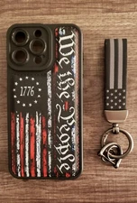 We The People 1776 iPhone 15 Pro Max Soft Silicone Case. Brand New! 