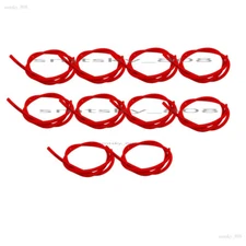 10X 1m 4.7mm Motorcycle Pit Bike ATV Gas Oil Hose Fuel Line Petrol Tube Pipe