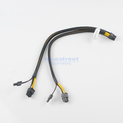 PCIE 8pin to 8+8pin GPU Video Card Power Cable For Dell T440 T640