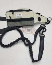 One Trail Hands Free Dog Leash Light Grey