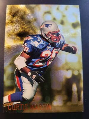 1996 Topps Laser Curtis Martin Bright Lights card #1