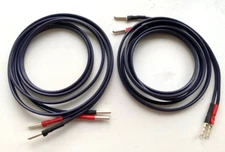 Neotech Speaker Cable NES-5006 15AWG Pair 2m/6.56ft Silver BFA Banana Plugs