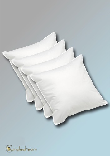 30 X 50 CM High Quality Feather Pillow With New Dithmarschen Goose 400 G White - Picture 3 of 3