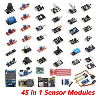 45 In 1 Sensor Module Board Kit Upgrade Version For Arduino 37 in 1 Sensor L2KO