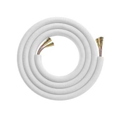 MRCOOL 25ft Quick Connect 1/4 in. x 1/2 in. Lineset for DIY 9k, 12k, 18k ~ New!