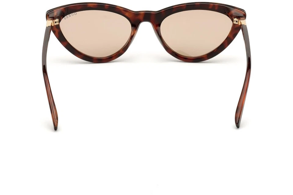 Guess GU3053 52G Brown Havana Sunglasses Plastic Cat Eye Mirror Frame 55-20-140 - Image 3 of 3