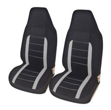 2x Front Car Seat Covers Fashion Style High Back Bucket Car Seat Cover Protector 2x Front Car Seat Covers Fashion Style High Back Bucket Car Seat Cover Protector