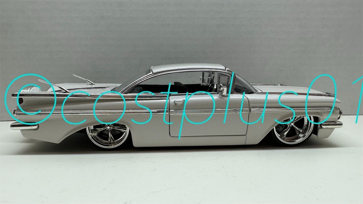 JADA BTK 1959 CHEVY IMPALA 1:24 WHITE | eBay