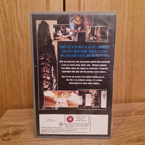 Metal Beast BIG BOX EX RENTAL VHS VIDEO EXTREMELY RARE 1995 horror - Picture 3 of 7