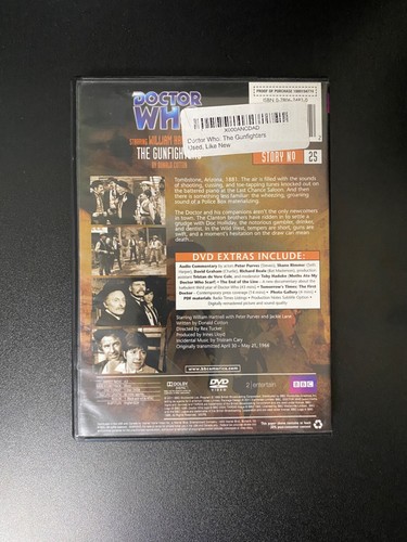 Doctor Who The Gunfighters Story No. 25 - DVD - looks NEW - Picture 2 of 4