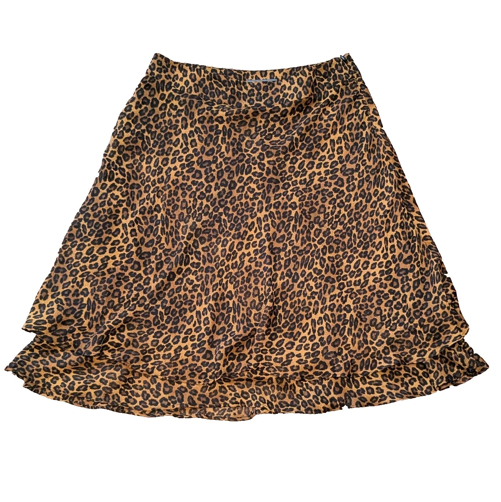 Poliéster George Animal Print A-line Faldas para mujer