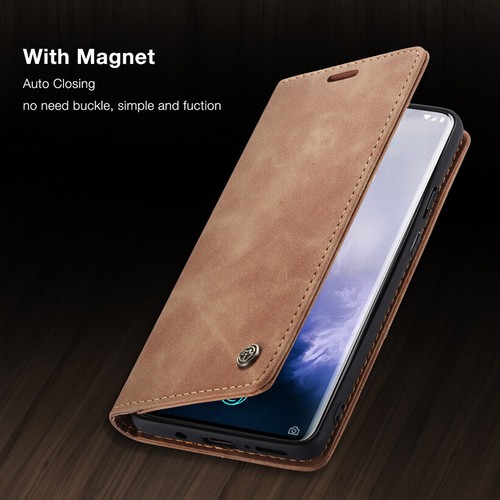 Magnetic Wallet Case Leather Flip Cover for OnePlus Nord/13/12/11/8T/8/7 Pro - Picture 6 of 17