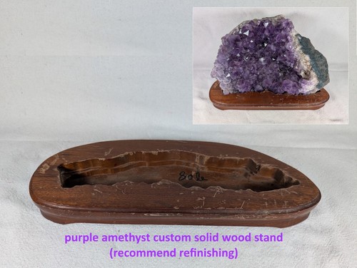 12.1 lb Large Natural Purple Amethyst Crystal Cluster Specimen - Picture 7 of 7