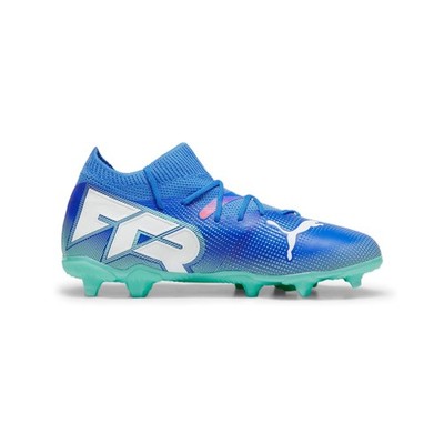 Puma Future 7 Match FG/AG Jr Bluemazing-White Blau Weiß Fußballschuhe Kinder