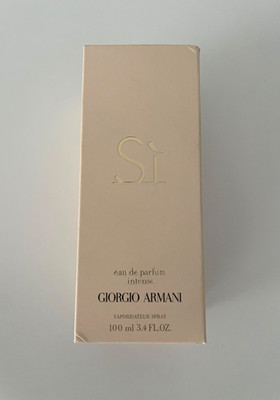 Giorgio Armani Si Eau de Parfum Intense 100 ml NEU OVP
