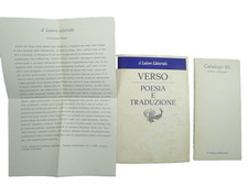 MACERATA ANCONA GUIDO GARUFI LIBRO IL LAVORO EDITORIALE POESIA E TRADUZIONE