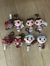 Stranger Things plush keychains lot of 8