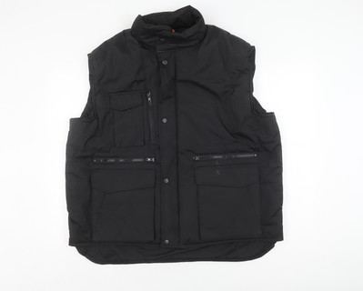 Result Workwear Weste Herren schwarz XL mit Taschen