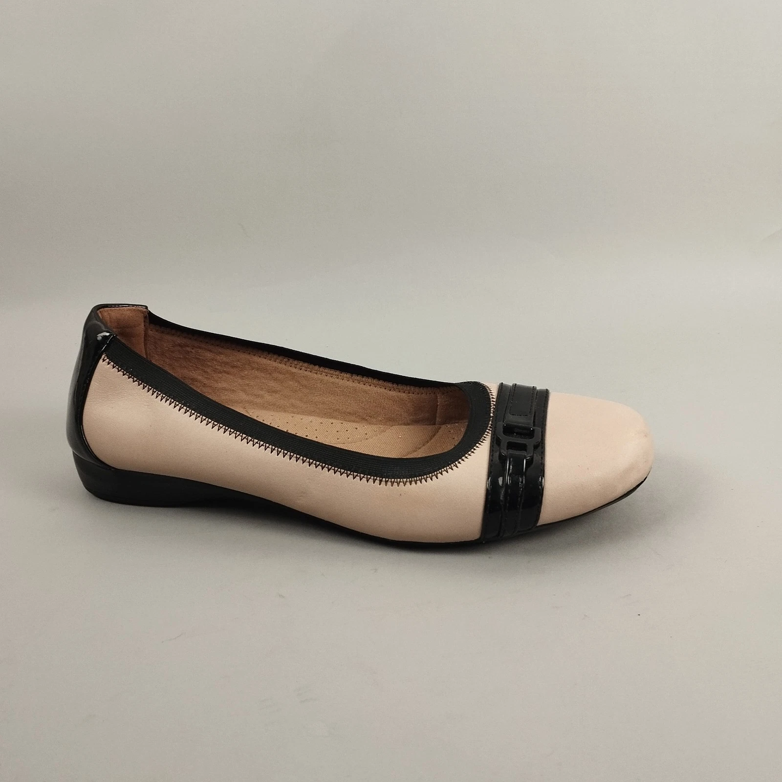 Ballerine Clarks donna 7 ballerine in pelle nude décolleté scarpe comode