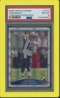 2009 Topps Chrome Tom Brady Throwing Xfractor #TC70 PSA 8 NM-MT Patriots GOAT