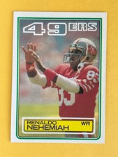 Renaldo Nehemiah 1983 Topps Rookie Football Card #171 - San Francisco 49ers RC. rookie card picture