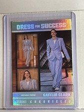 2025 Panini Caitlin Clark Chronicled Fashion #70 Silver Holo Foil Indiana Fever