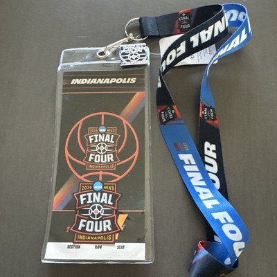 2026 Men s Final Four Indianapolis I Was There Pin & Lanyard Holder