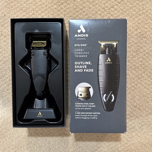 Andis 74150 GTX-EXO Professional Cord/Cordless Lithium-ion Electric Beard & Hair