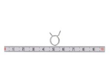 Collier de serrage, autobloquant, ressort, Diamètre 9.3 - 9.9 mm