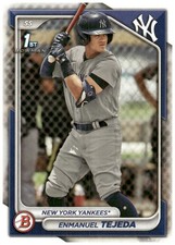 2024 Bowman #BP-103 Enmanuel Tejeda Prospects