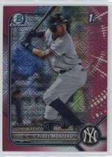 2022 Bowman Chrome Prospects Mega Box Fuchsia Mojo Refractor Fidel Montero 0t6q