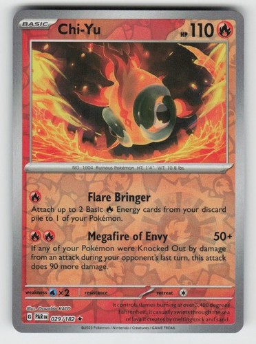 Reverse Holo Chi-Yu 029/182 Rare Paradox Rift Near Mint