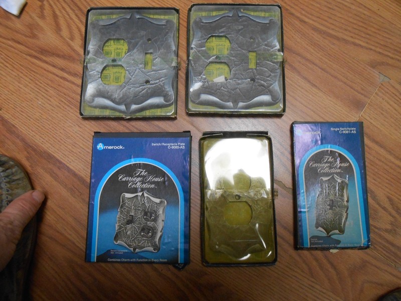 5 electric Amerock Switch Receptacle Switch Plates Carriage House Collection
