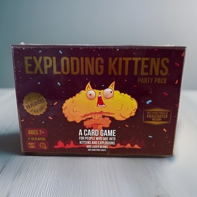 Brand NEW EXPLODING Kittens Party Pack - Card Game New Sealed CAT CASSEROLE!