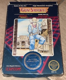 Gun.Smoke on Nintendo NES with Box (No Manual)