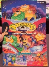 Battletoads in Battlemaniacs (Super Nintendo SNES) Original Instruction Manual