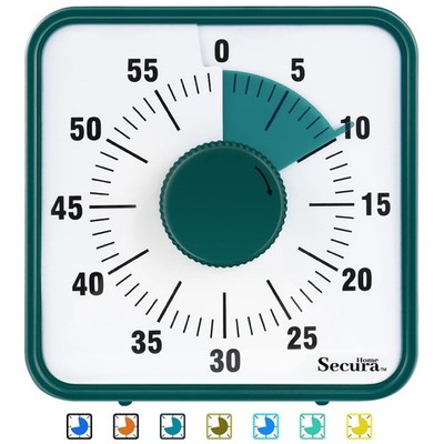 60-Minute Visual Timer, 7.5 Inch Oversize Countdown Timer Clock for Kids and ...