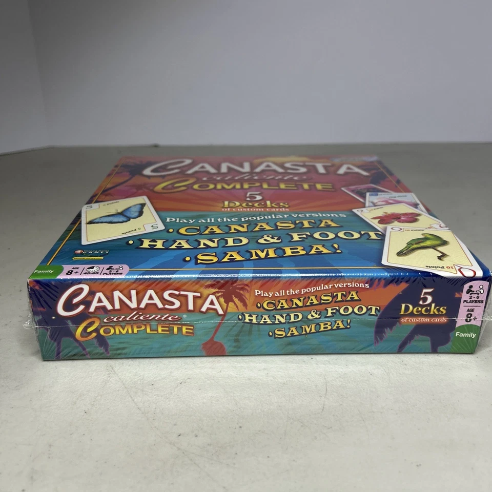 NEW Canasta Caliente Complete 5 Decks Winning Moves Card Games Hand & Foot Samba - Image 3 of 4