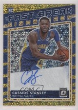 2020-21 Panini Donruss Optic Gold Prizm 5/10 Cassius Stanley #FB-CST Auto v9t