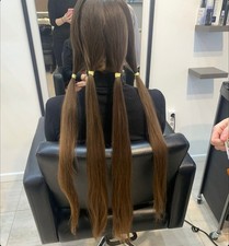 Human Hair Virgin Slavic Haircut Ponytail 22"