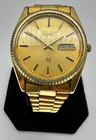 Vtg. SEIKO 6923-8080 “A View to a Kill” James Bond Quartz Day-Date 36mm Watch